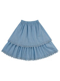 Kipp Blue Zoe Skirt ( SZ 8 -20)