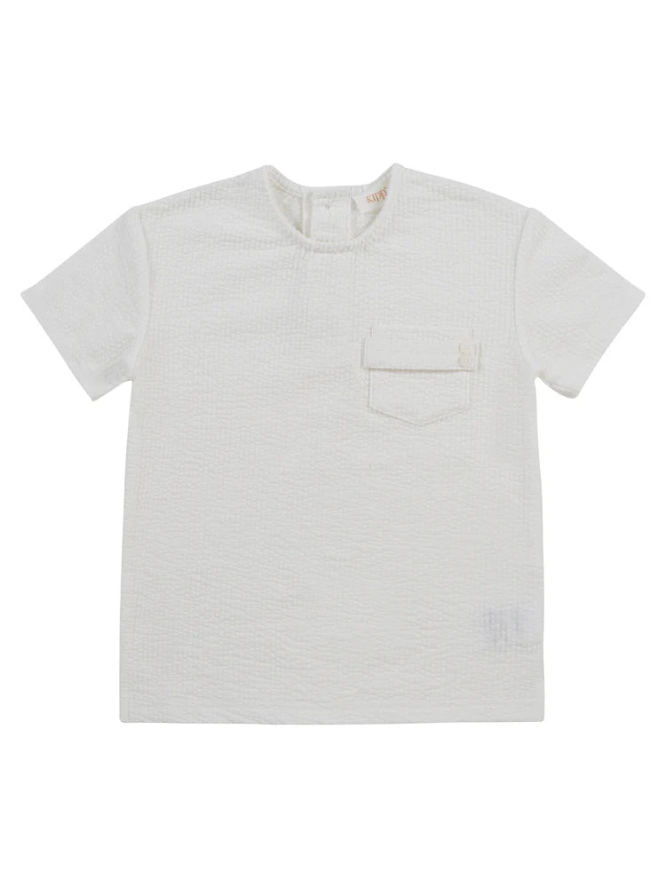 Kipp White Indigo Top ( Sz 2 - 12 )
