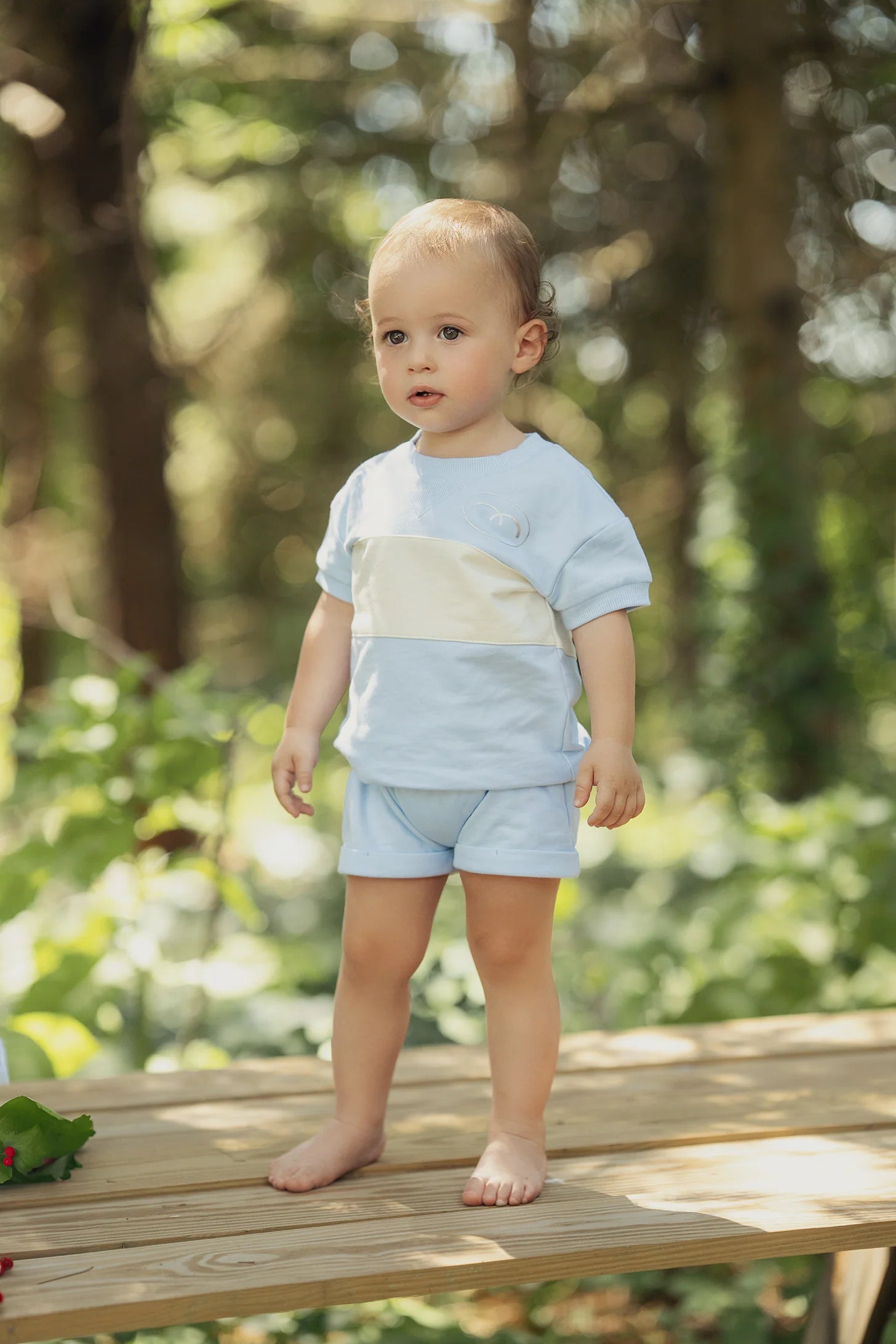 NUMU striped baby boys set ( 12m - 3 )