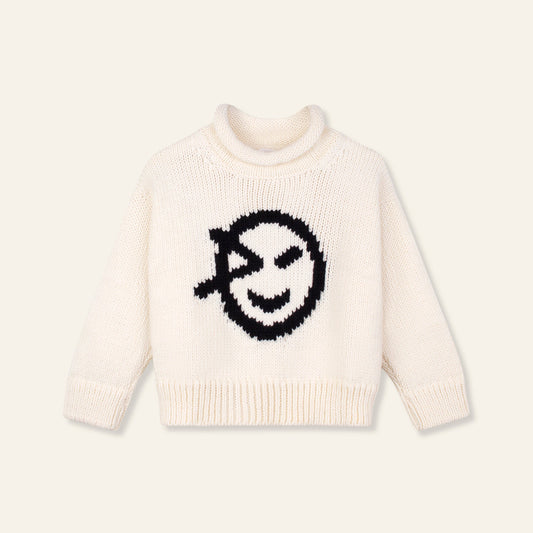 Wynken smiley sweater (SZ 8-14)