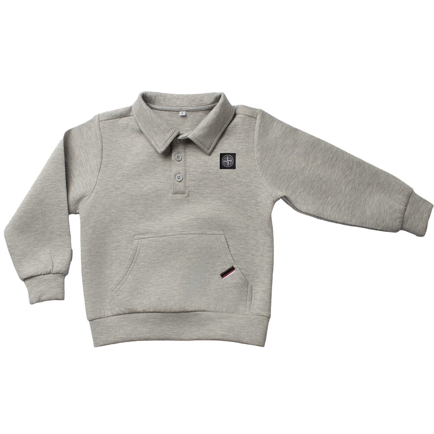 Tiny Too Scuba polo grey ( SZ 4 - 16 )