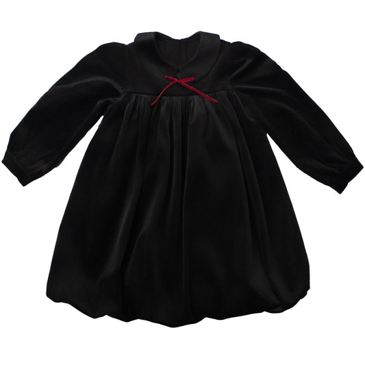 Tiny Too Black Velvet Dress ( SZ 2 - 12 )