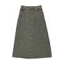 KIN+KIN Denim Maxi Skirt - Washed Green (14Y-22Y)