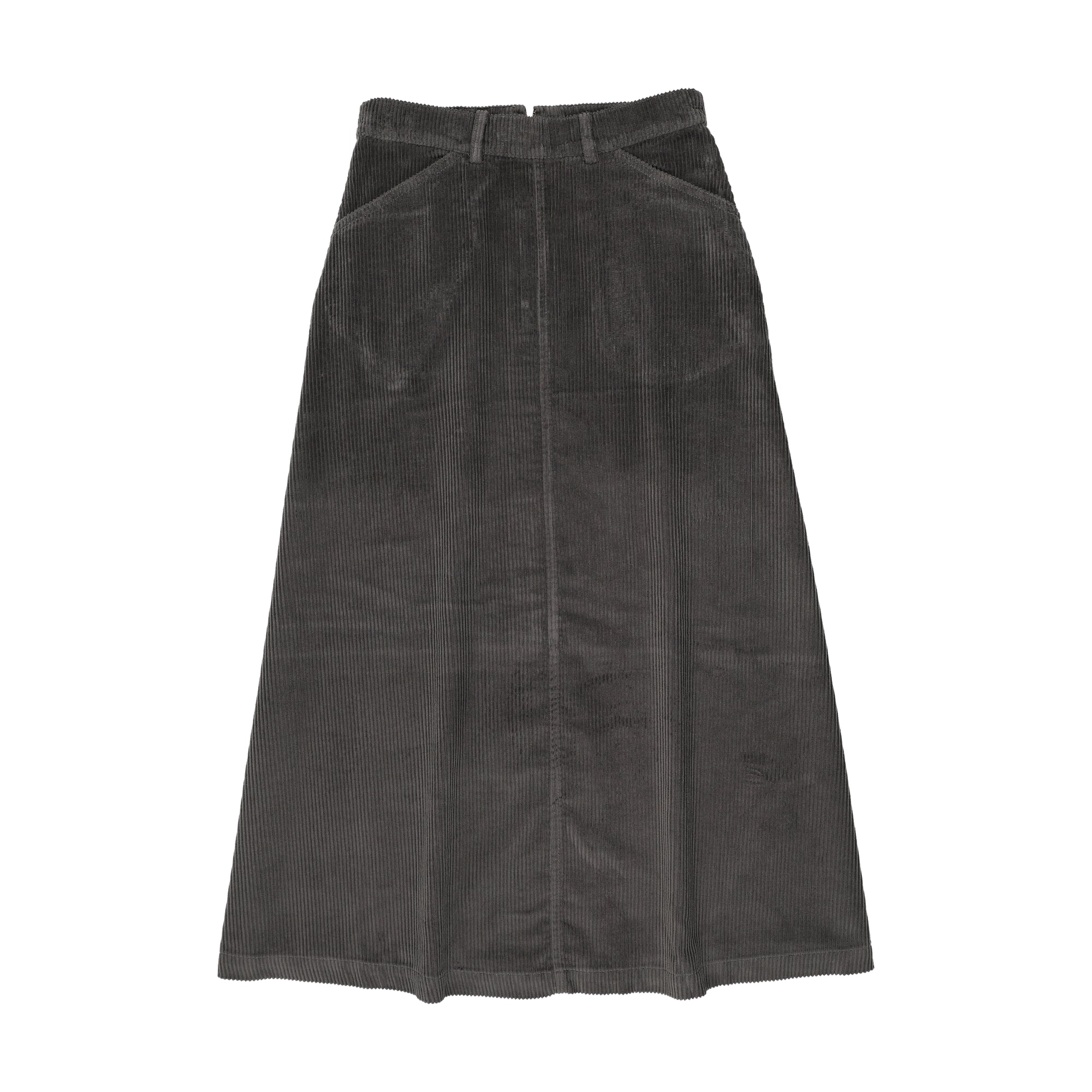 KIN+KIN Corduroy Maxi Skirt - Grey (14Y-22Y)