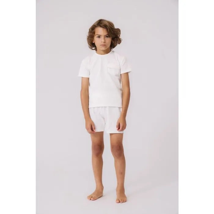 Kipp White Indigo Top ( Sz 2 - 12 )