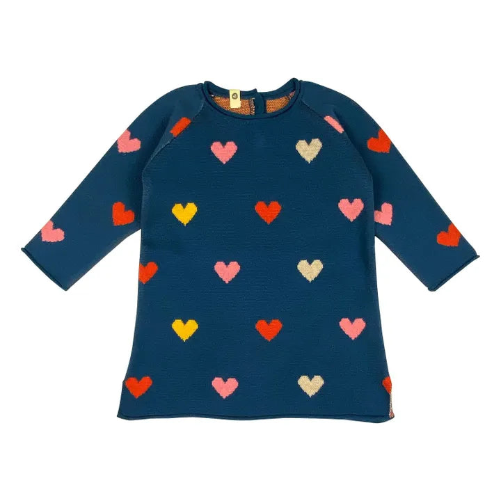 Bayiri Lovely Rainbow organic cotton dress ( 18m - 6)