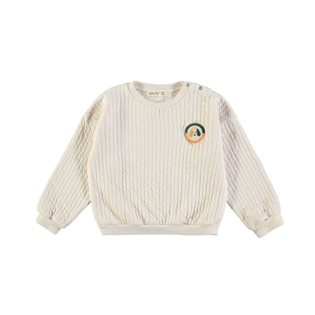 Babyclic print sweat (SZ 18m-10yr)