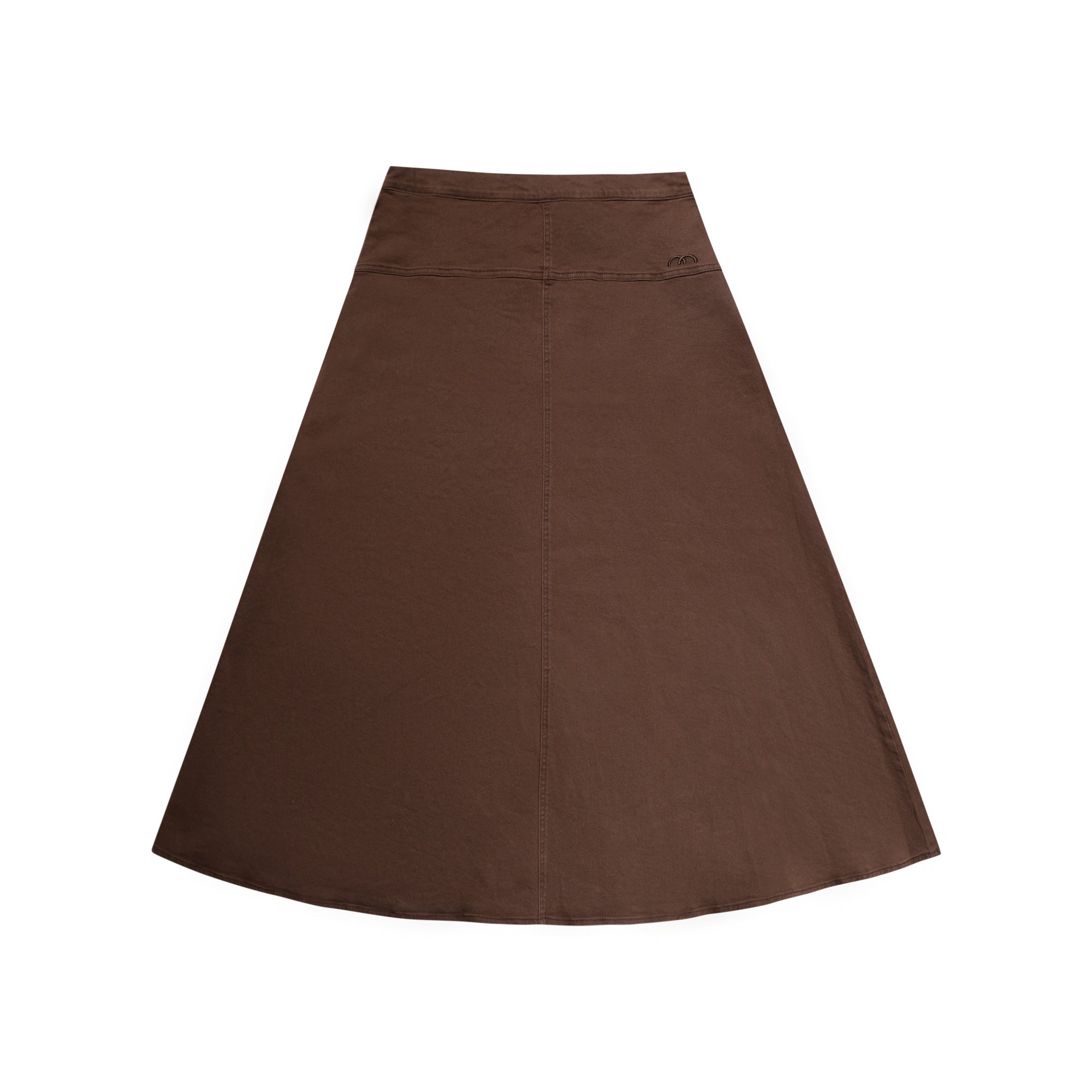 Numu Corduroy Midi Skirt - Chocolate (12Y-18Y)