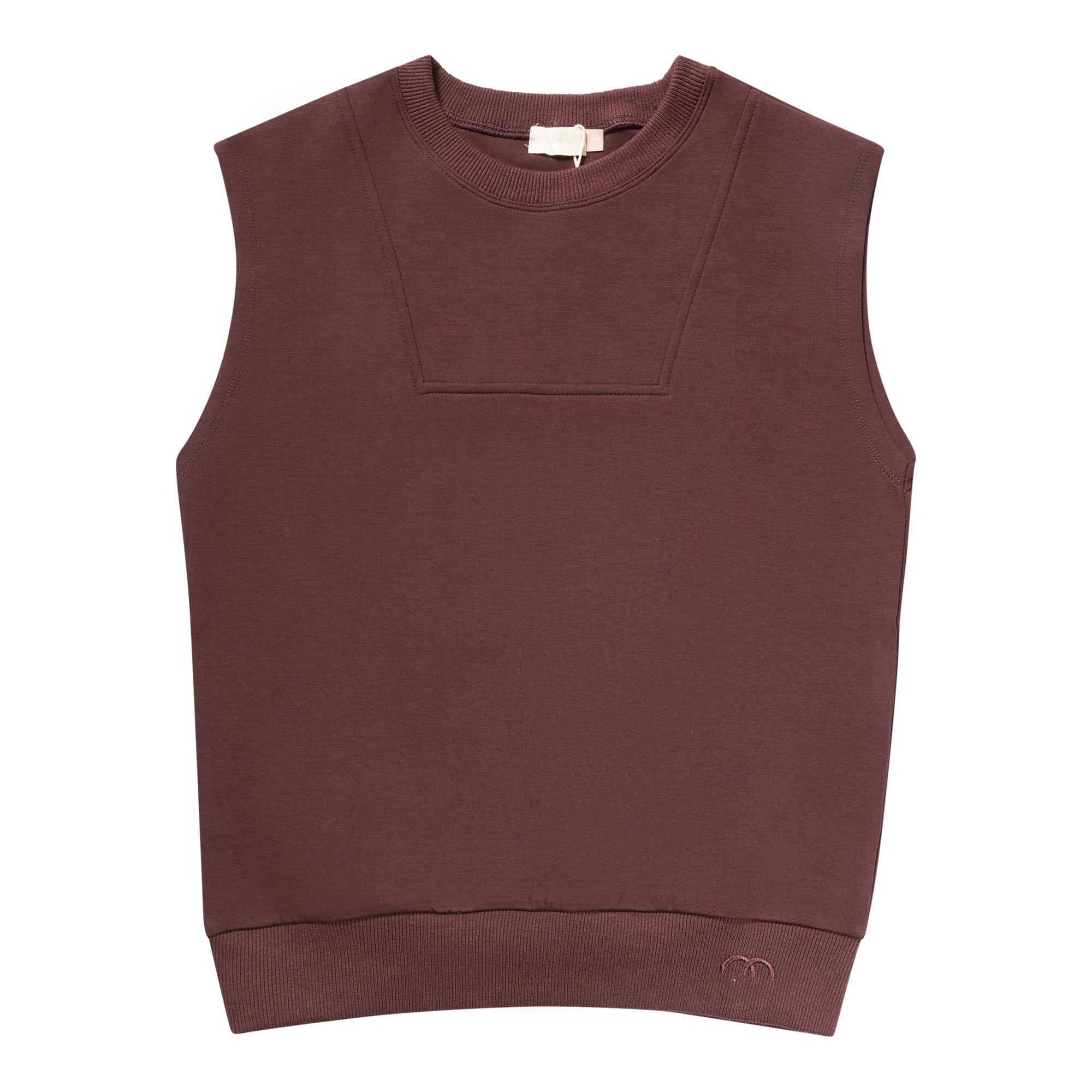 Numu Teen Sweat Vest - Plum (12Y-22Y)