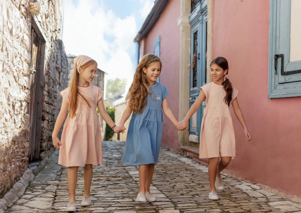 Kai Kelly pale Pink Dress (SZ 3 - 12 )