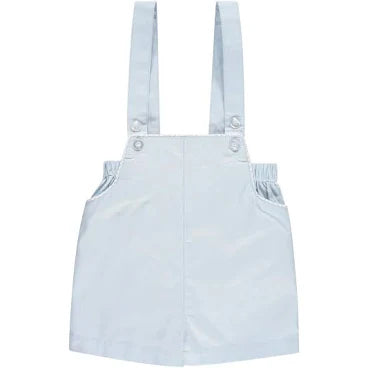 Jaybee Frech Blue checked trim overalls (SZ 18m - 4 )