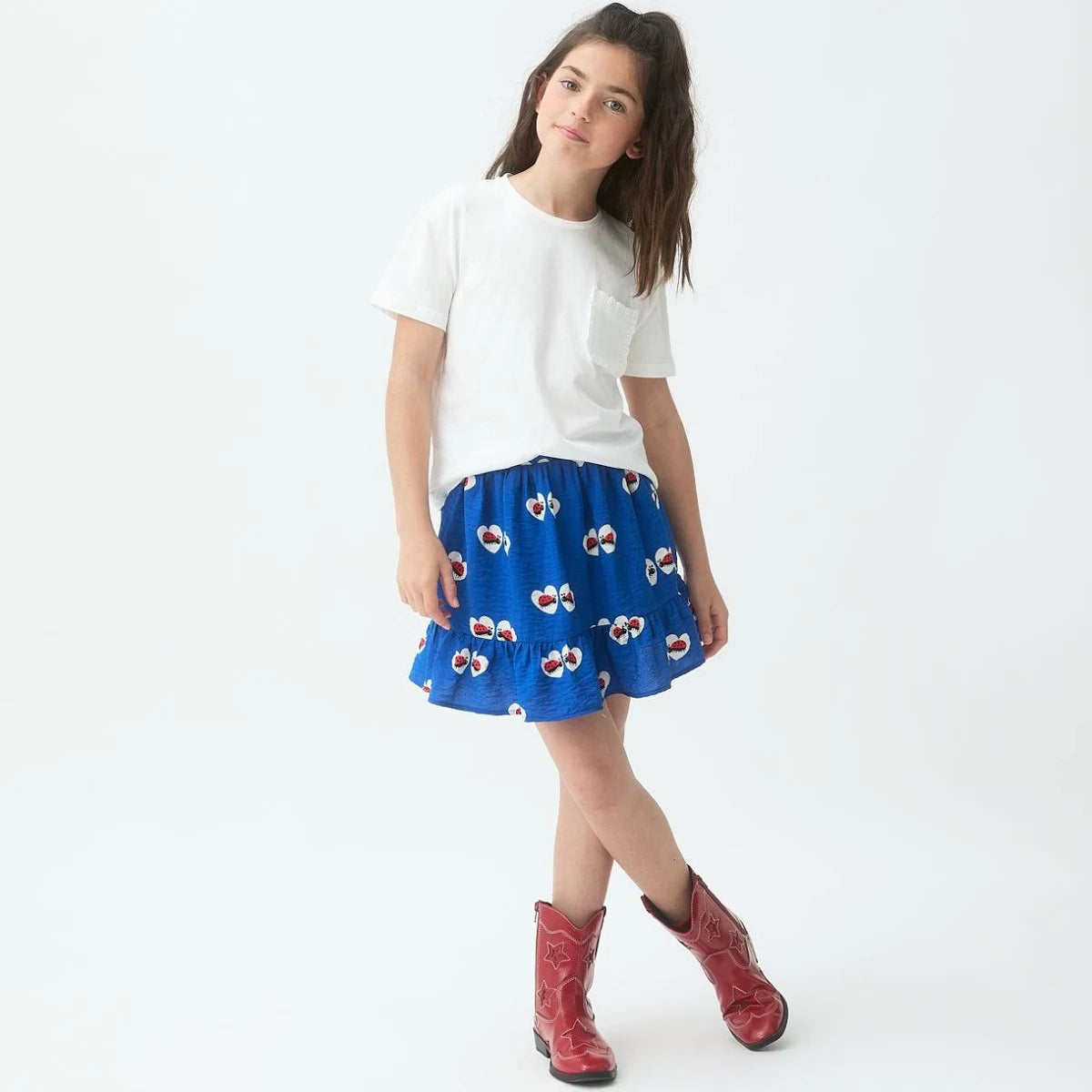 Fantastic Girls S/S t-shirt with pocket (SZ 4 - 13 )