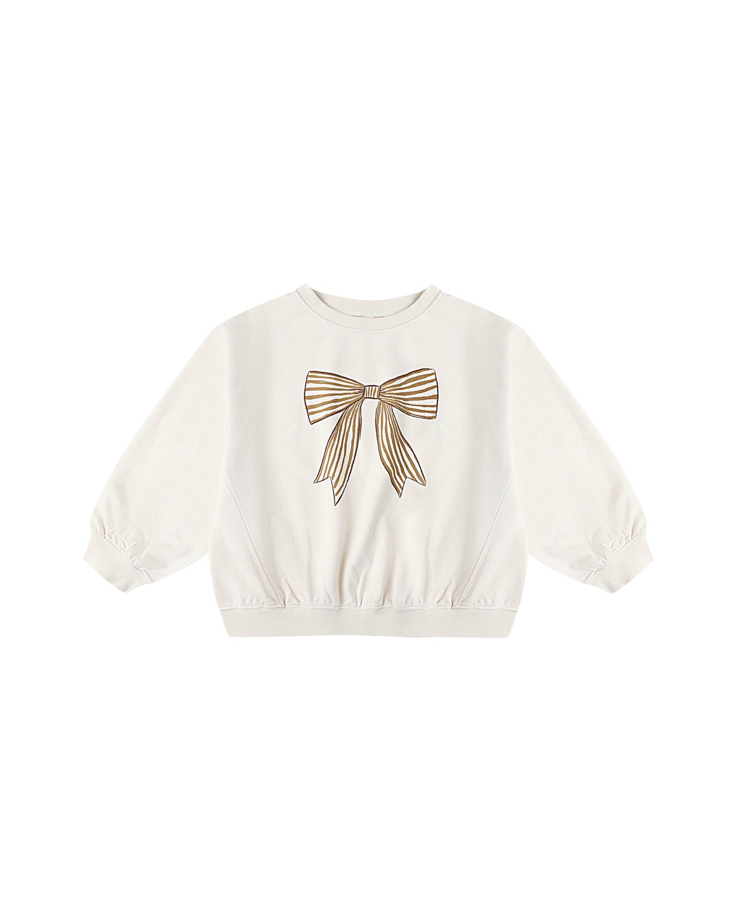 Rylee Cru599 oversized bow sweat (SZ 12m-8yr)
