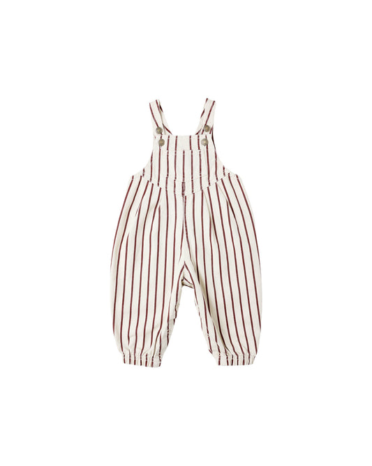 Rylee Cru696 striped overall (SZ 6-24m)