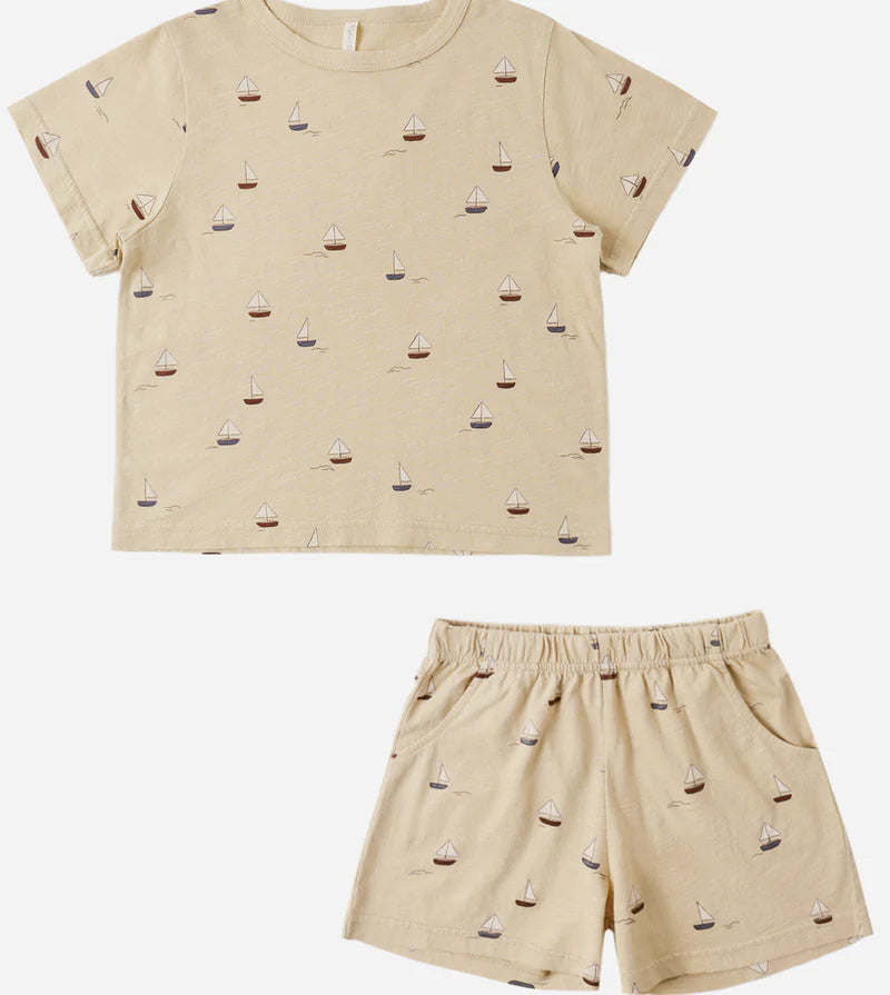Rylee Cru Play Set Sailboats ( SZ 12m - 5 )
