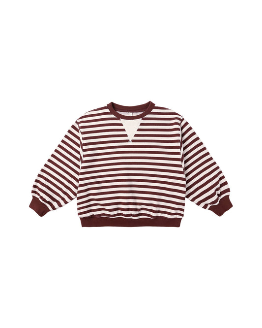 Rylee Cru841 striped sweat (SZ 6m-8yr)